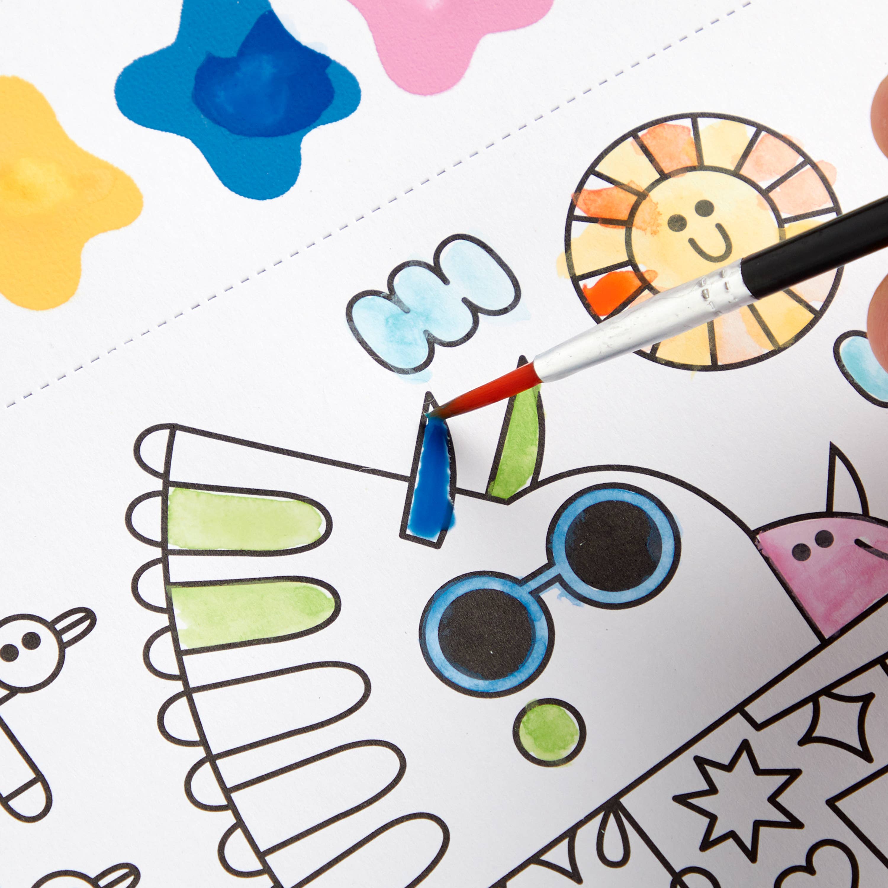 Dinosaur Park Painting Kit