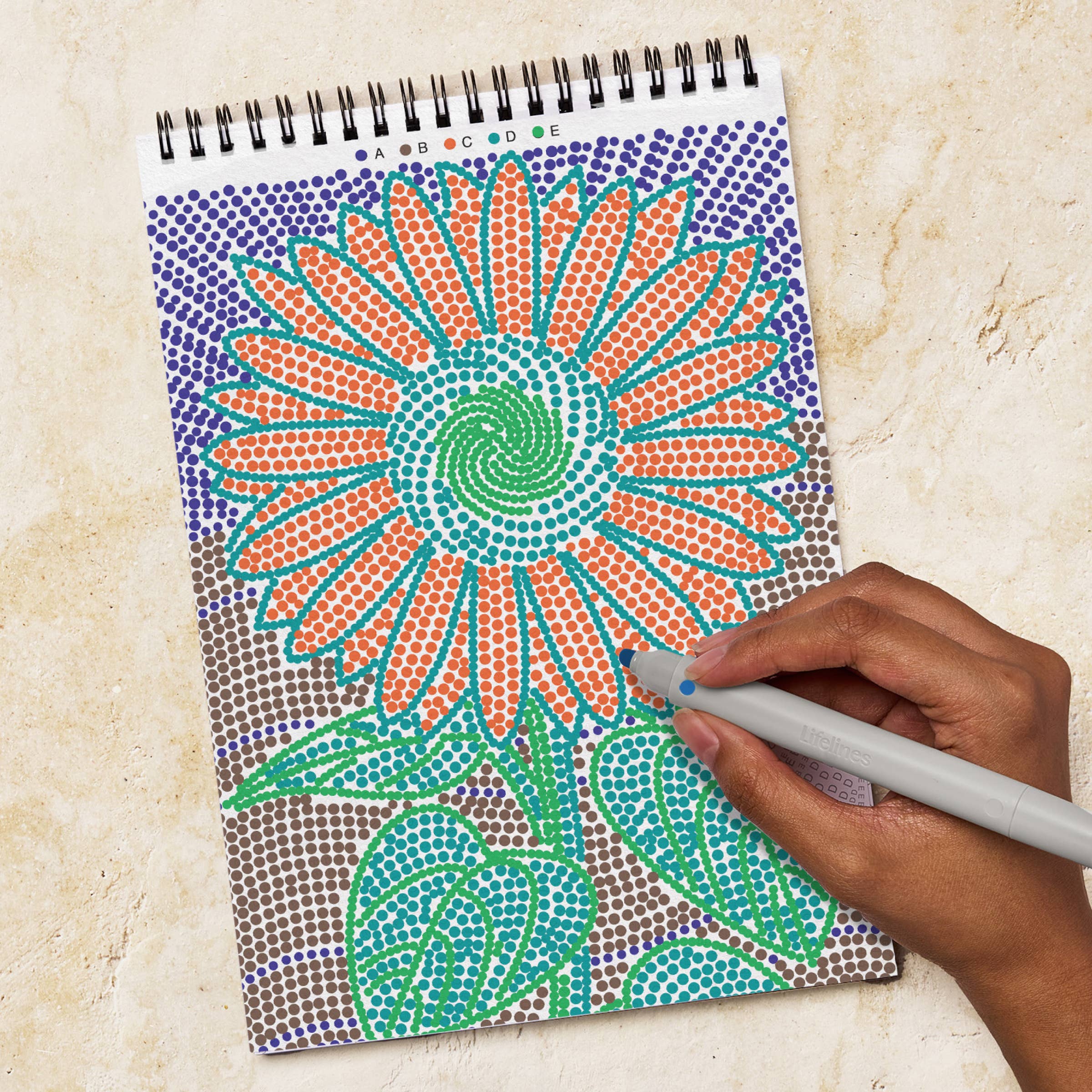 FlowArt -Dot by Letter- Botanicals