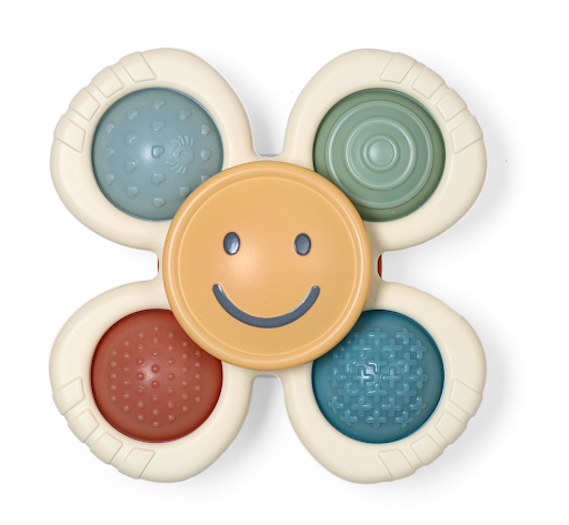 Itzy Pop & Whirl™ Fidget Spinner Toy - Smile