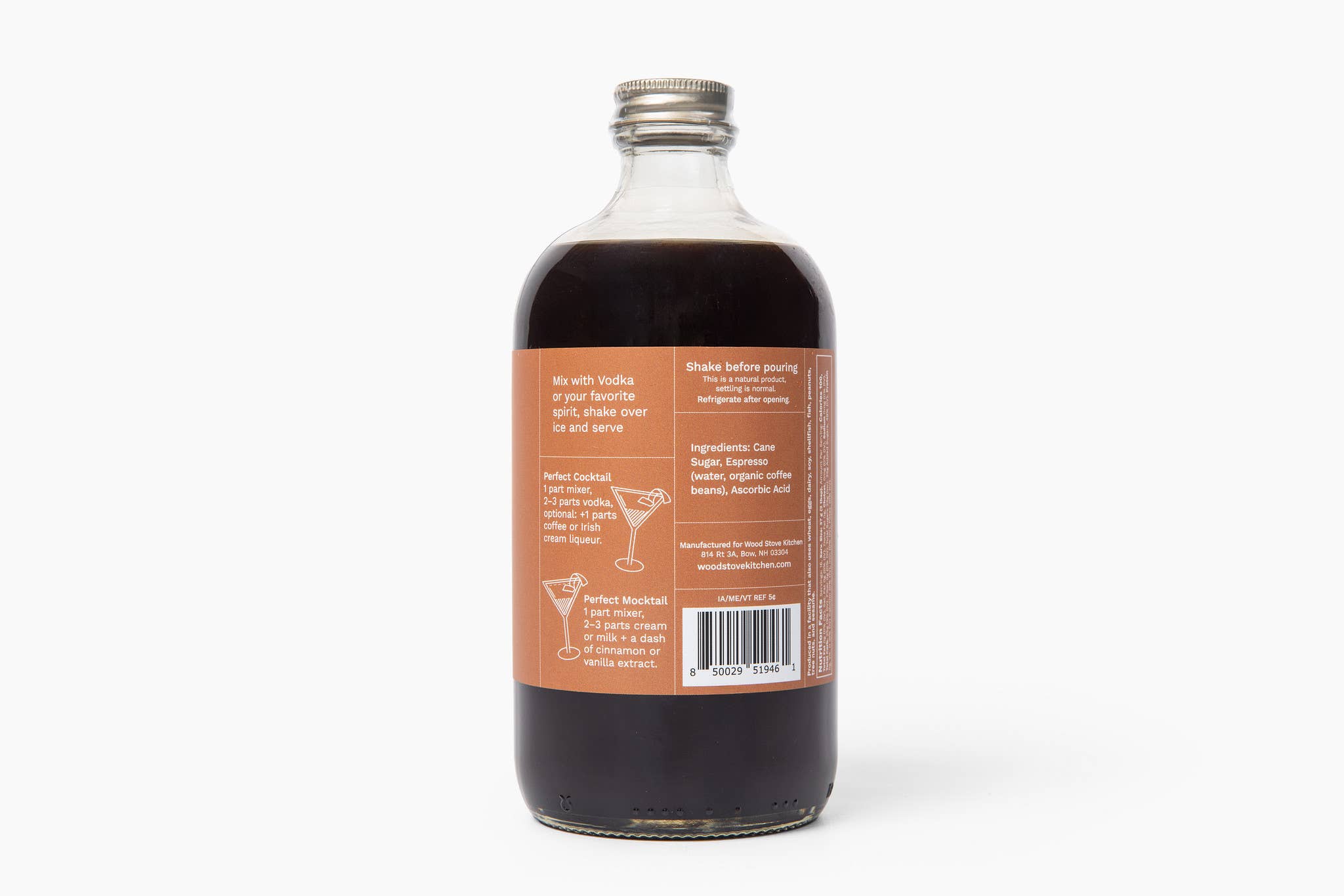 Espresso Martini Cocktail & Mocktail Mixer, 16 fl oz