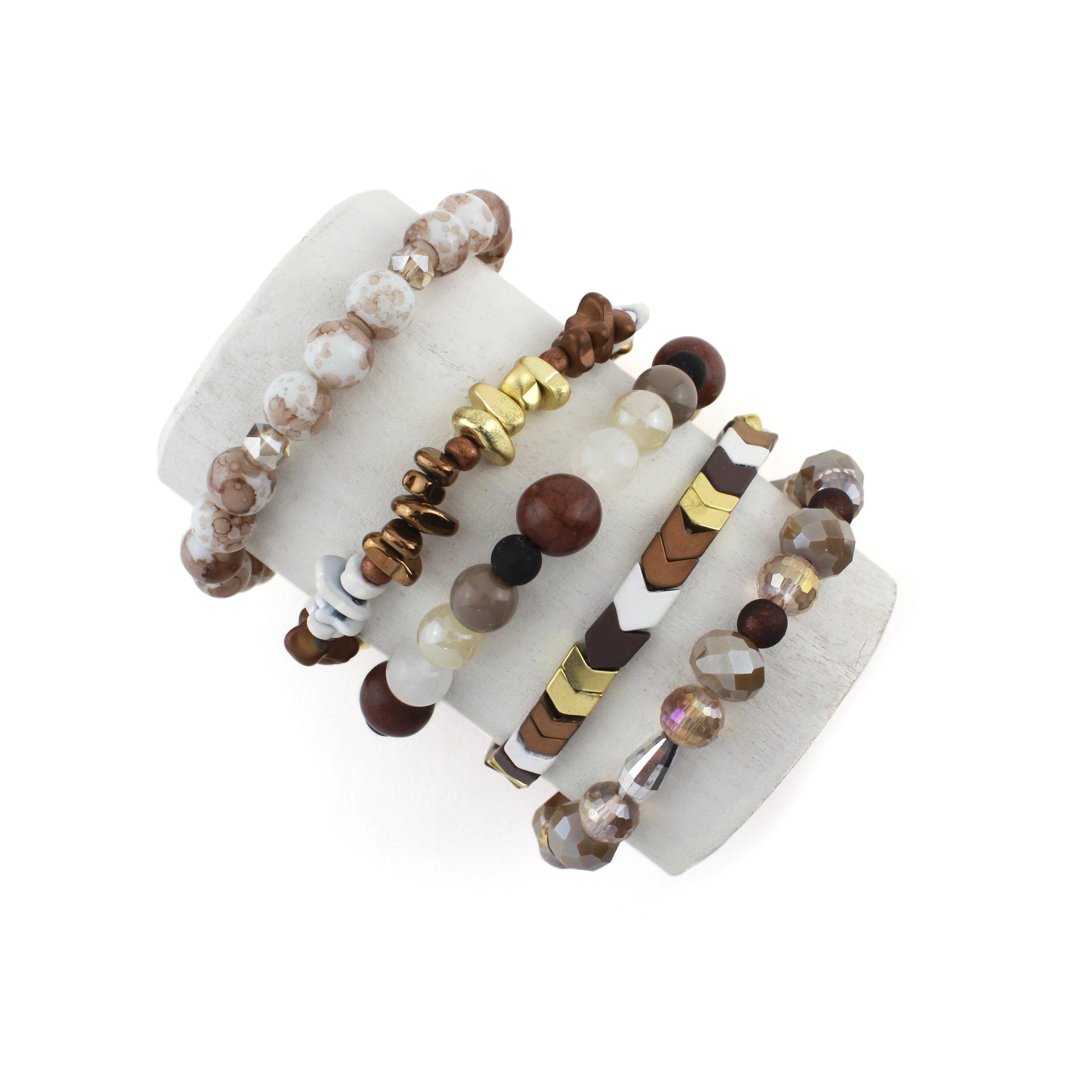 * Fireside Chats Bracelet Stack