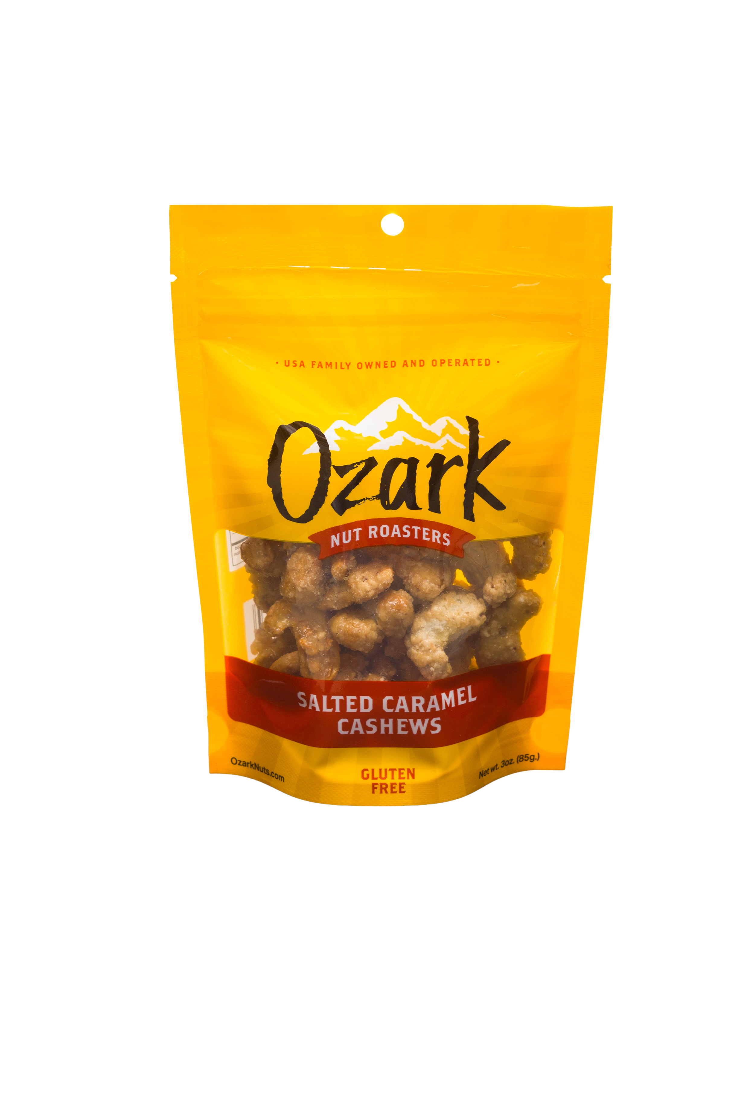 Ozark Salted Caramel Cashews 3oz
