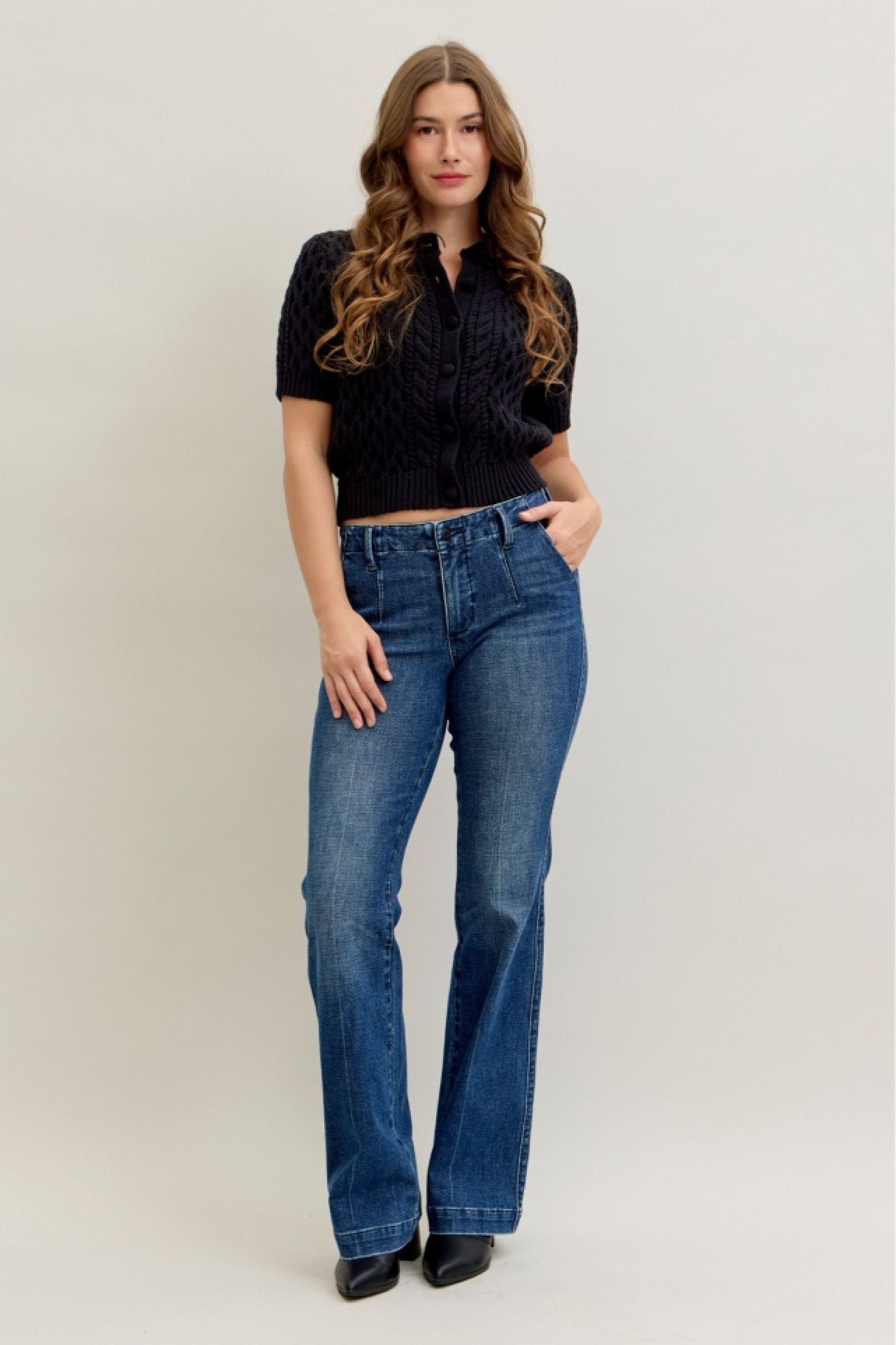 Judy Blue Trouser Bootcut Jeans