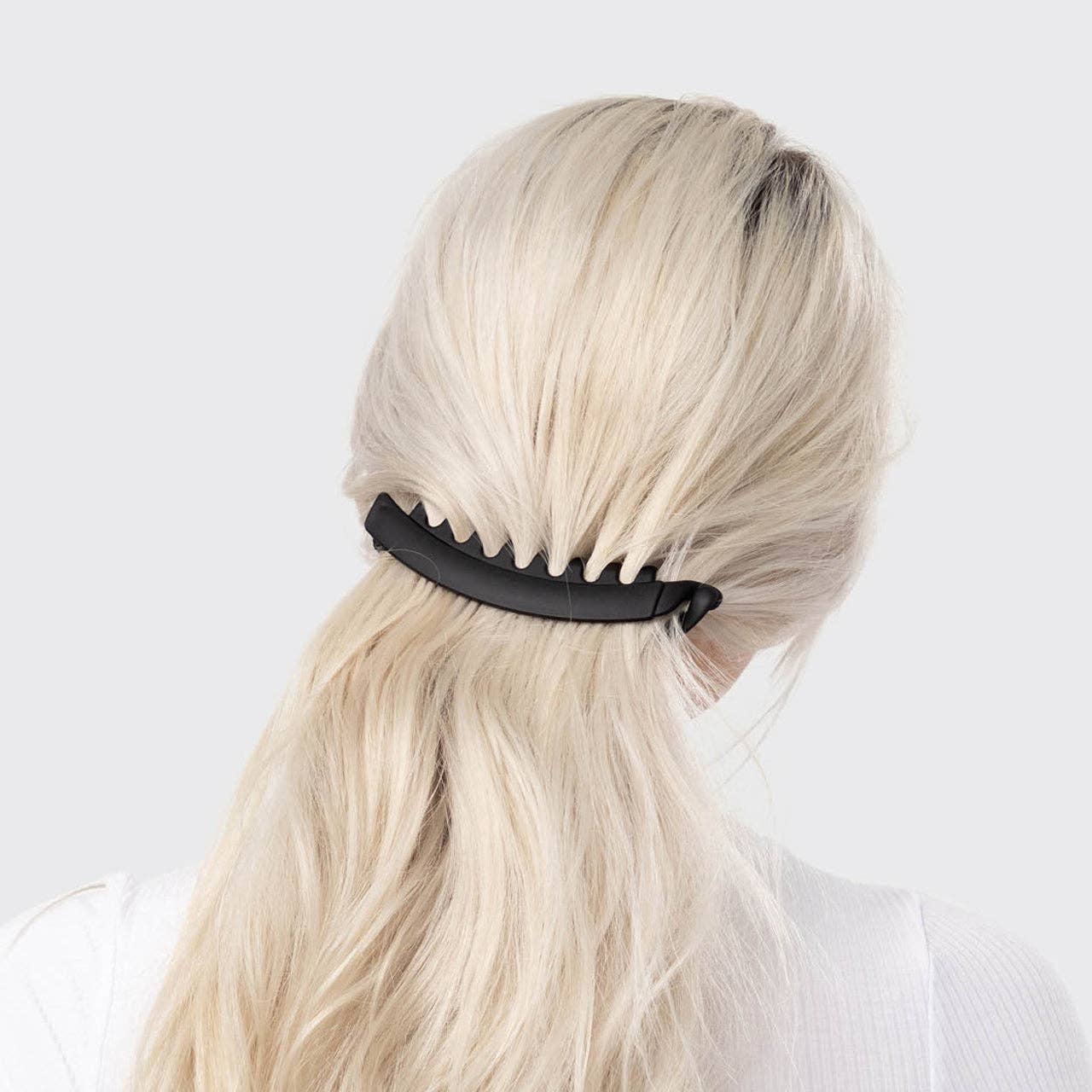 Kitsch Banana Hair Clips 2-Pack – Black & Tortoise