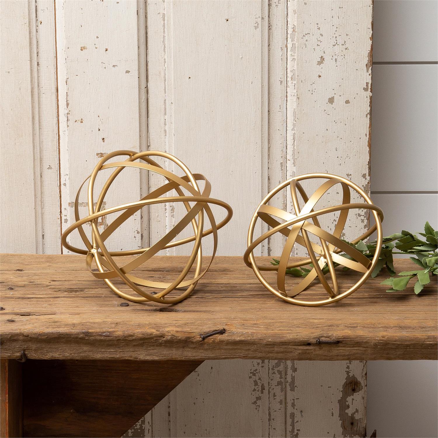 Decorative Gold Orb