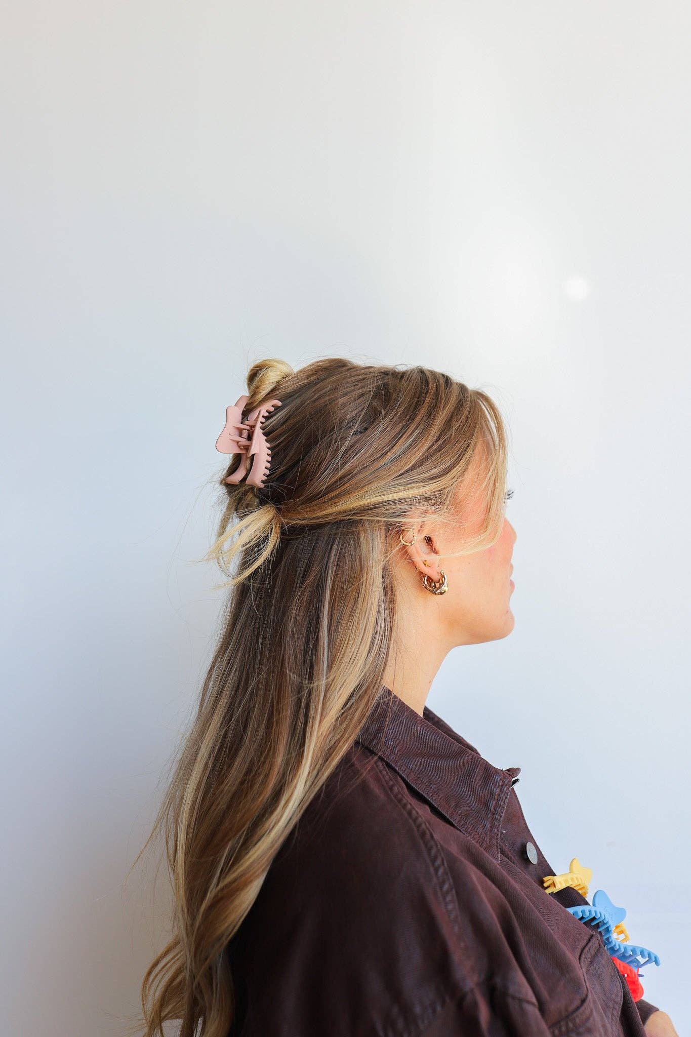 Kaxi Mini Wavy Hold Everything Claw Clip