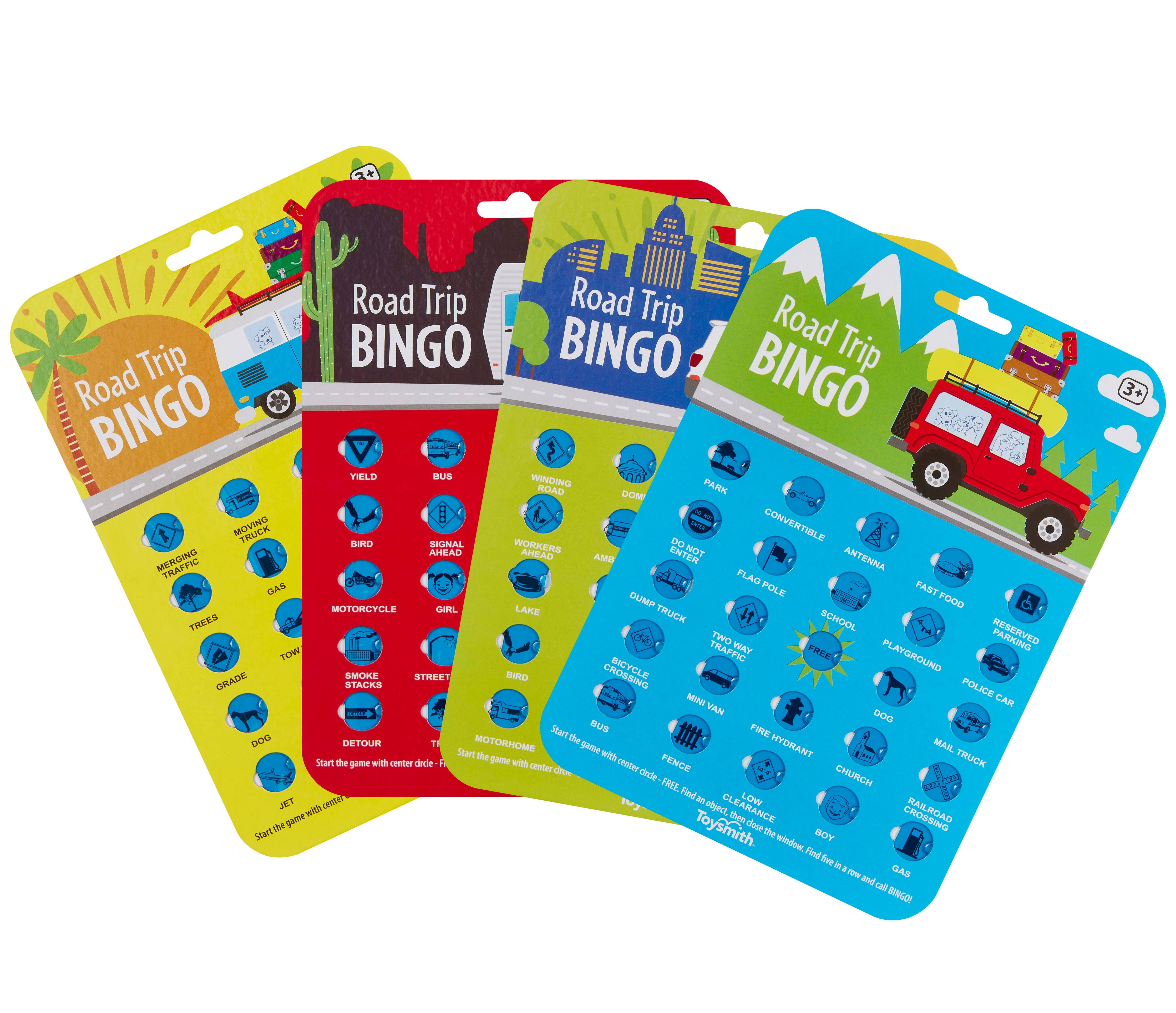 On the Way Games Road Trip Bingo