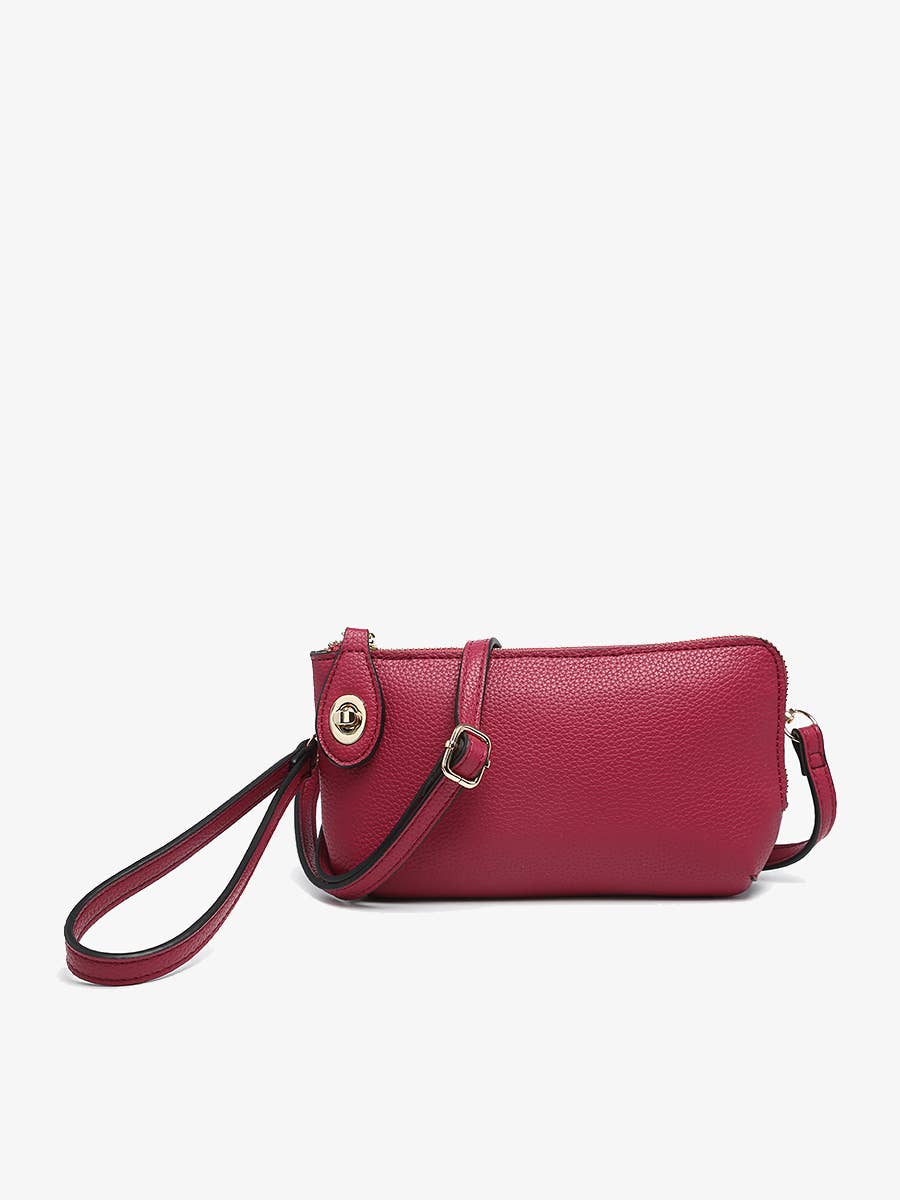 Kendall Crossbody Wristlet w/ Twist Lock Closure