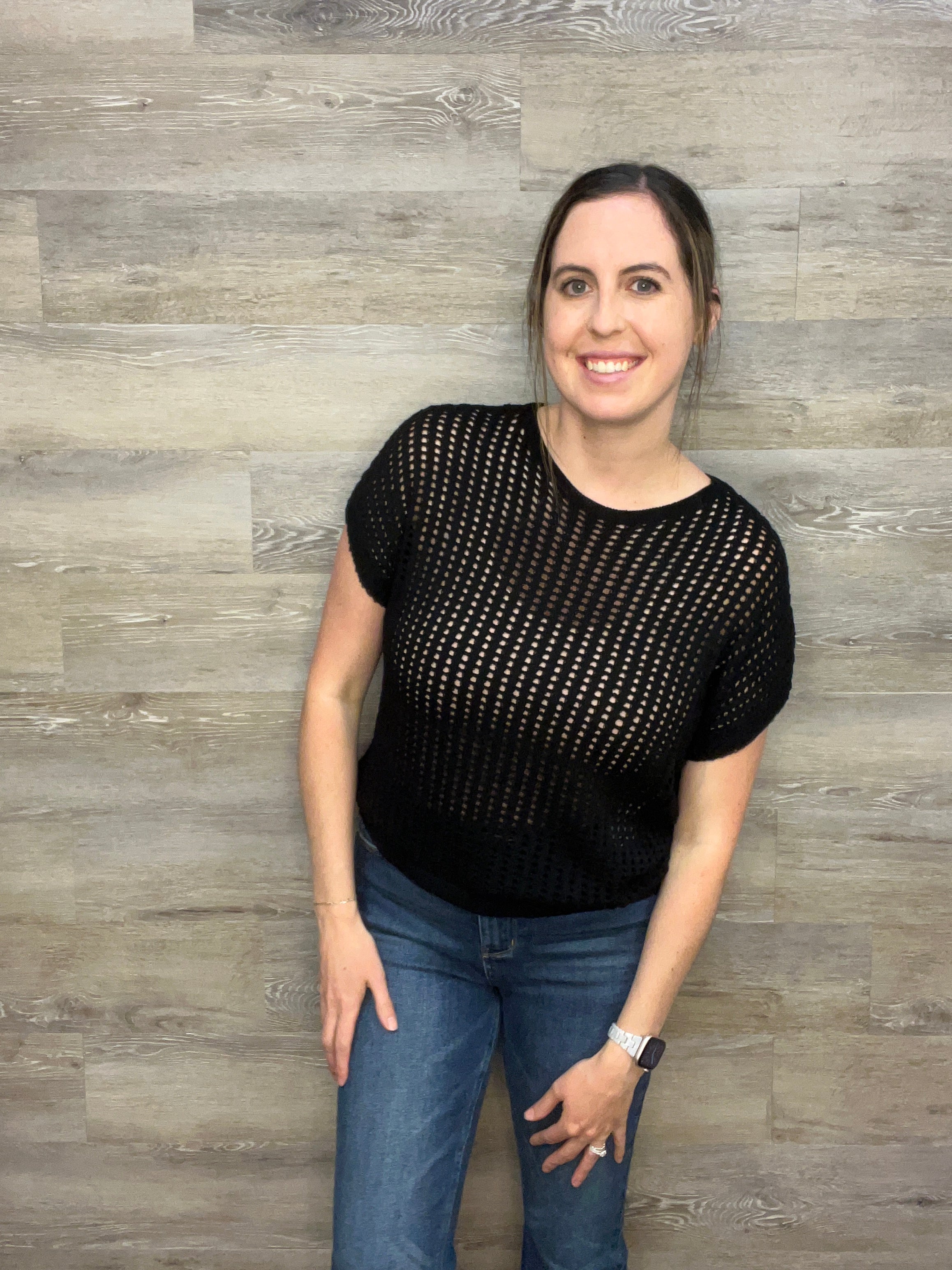 Viscose Crochet Knit Sheer Hollow Sweater FINAL SALE