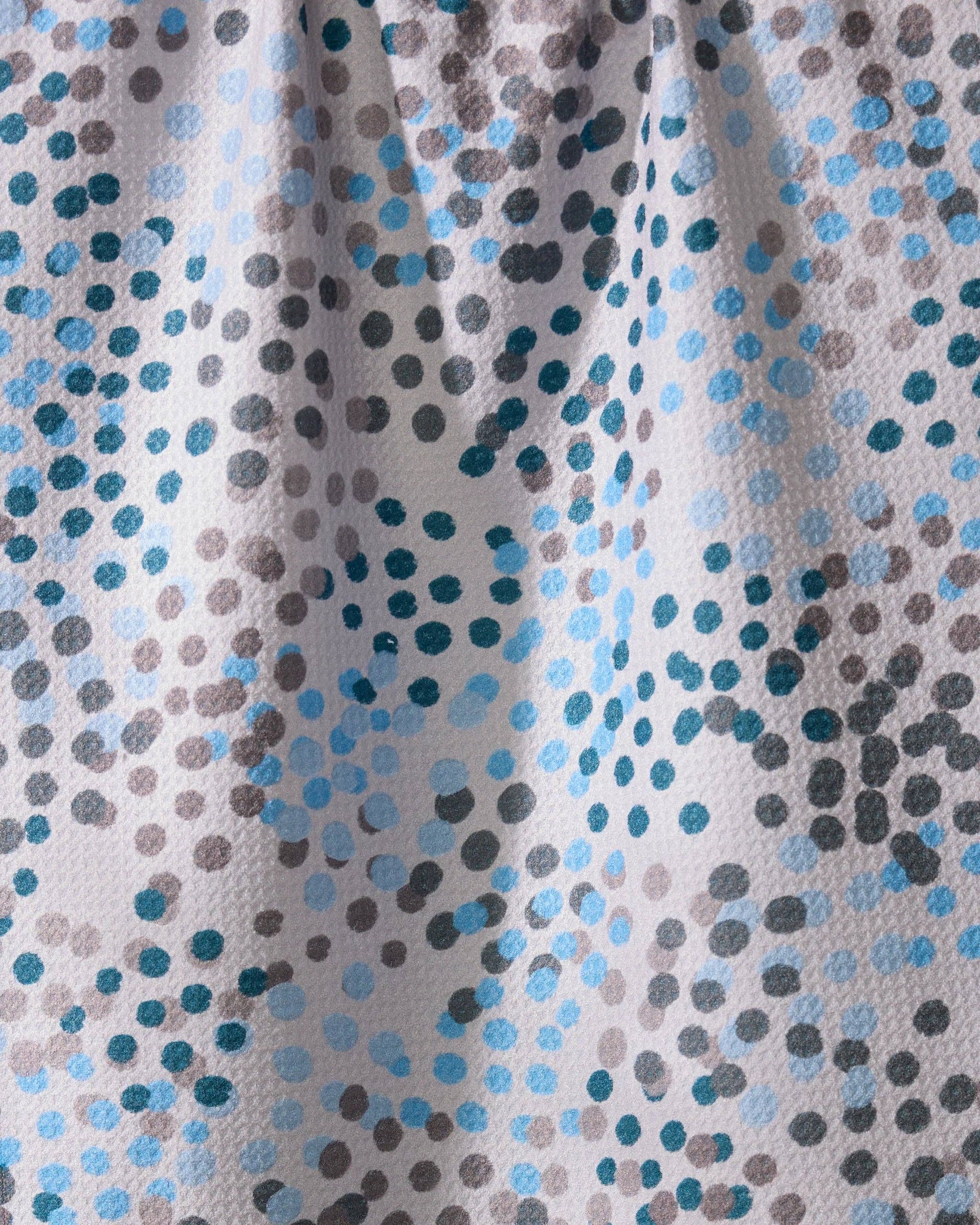 Geometry Cool Dots Tea Towel