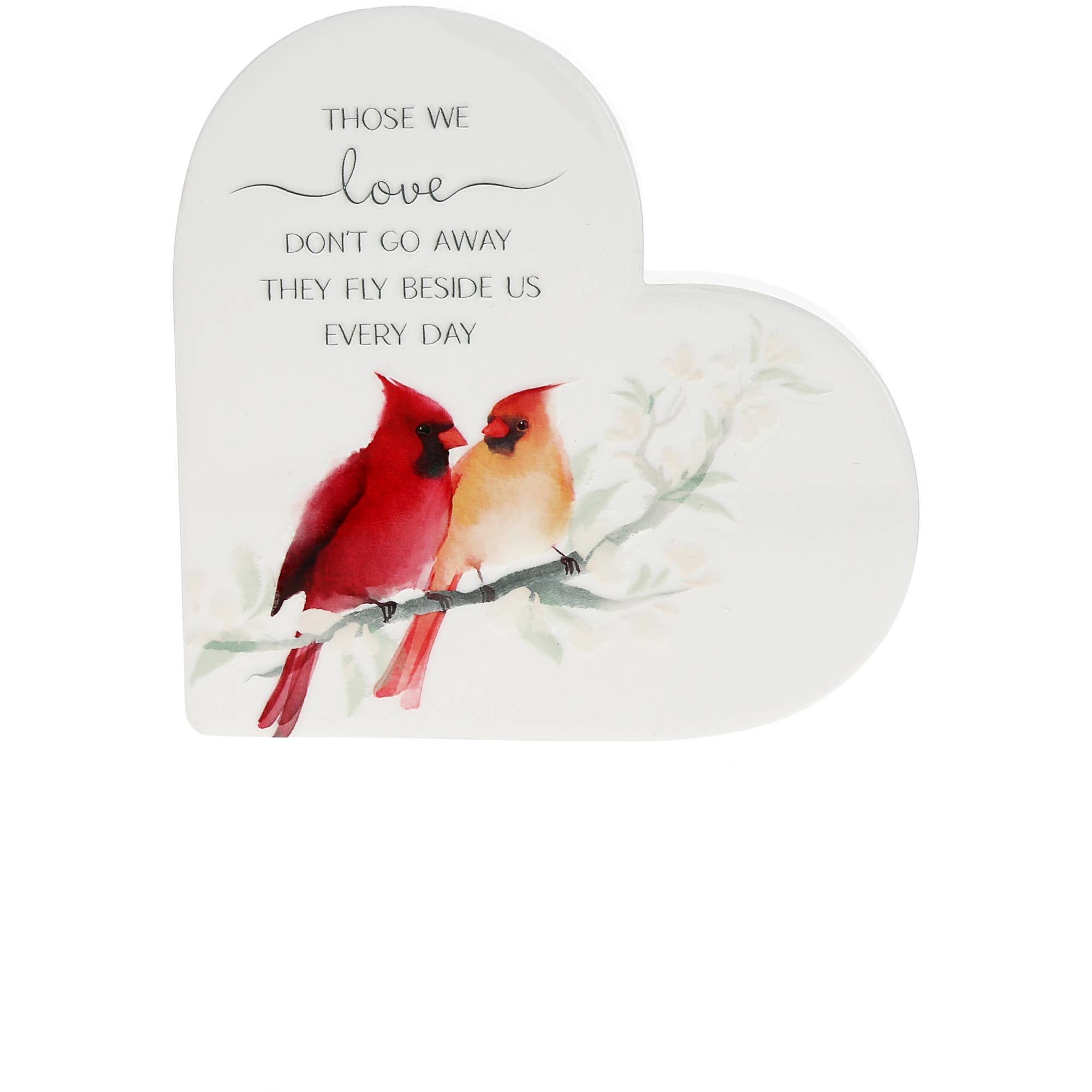 Those We Love Ceramic Heart Plaque