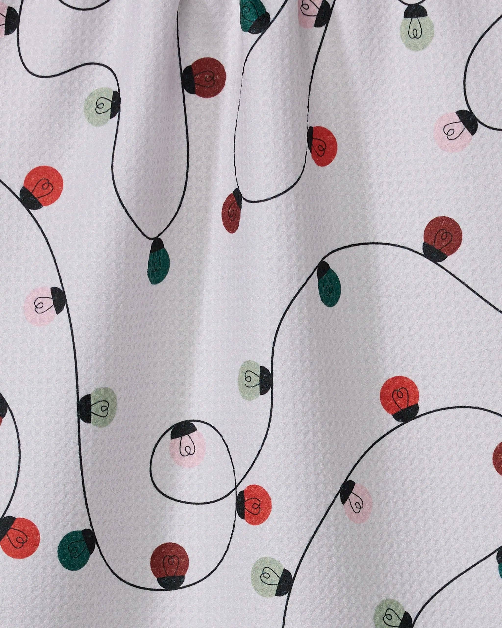 Holiday Lights Tea Towel