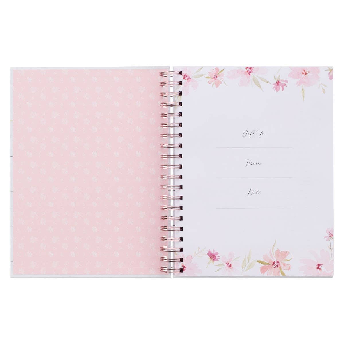Prompted Hardcover Wirebound Prayer Journal