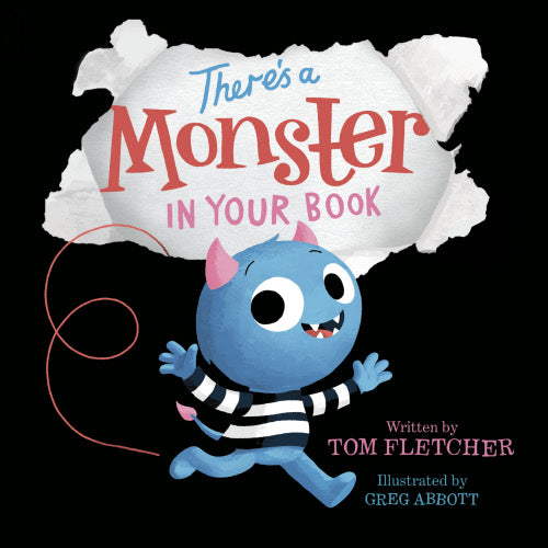 There's A Monster In Your Book Board Book