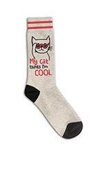 My Cat Thinks I'm Cool Socks