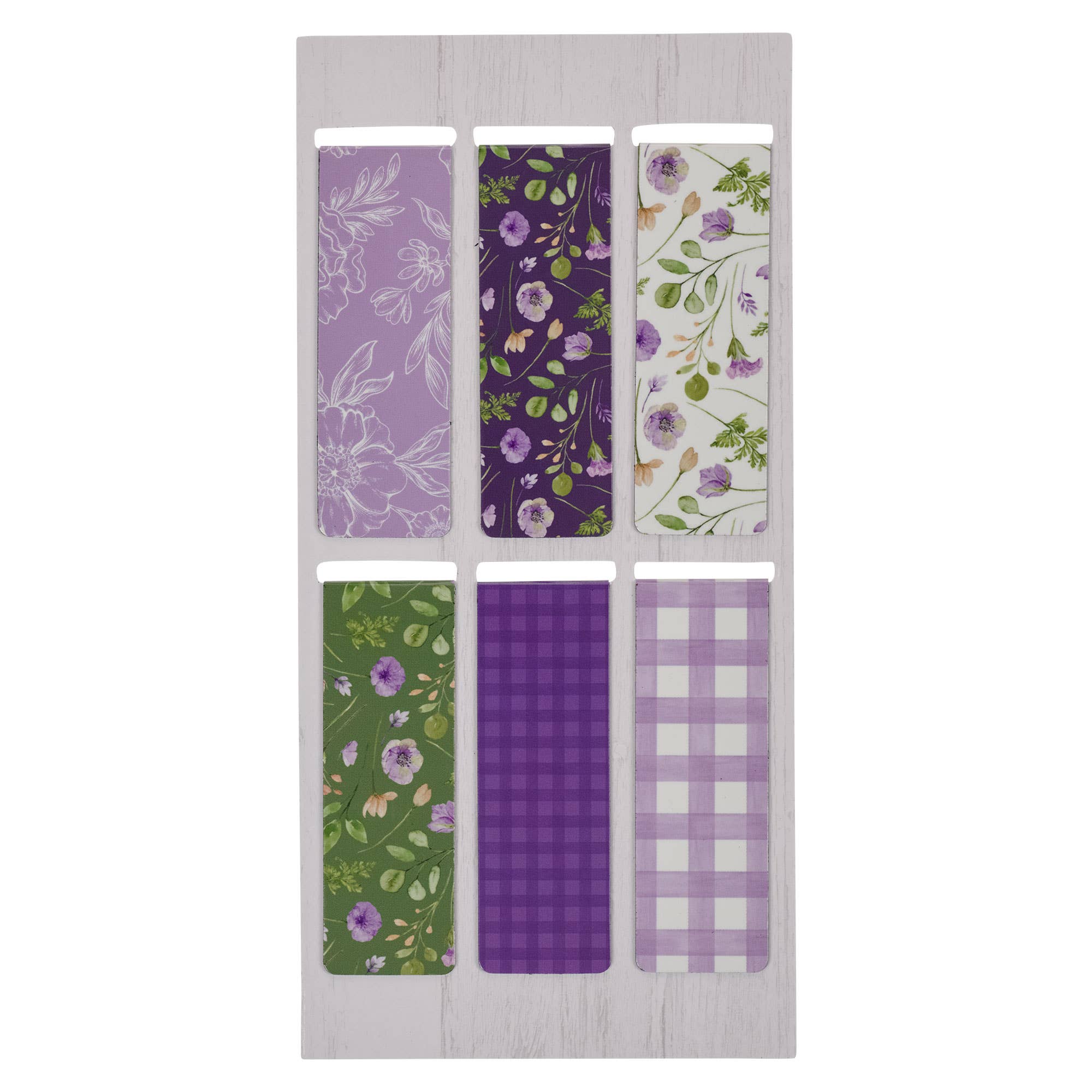 Magnetic Bookmark Set Purple Meadow Jer. 17:7