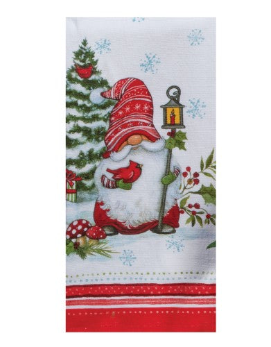 Christmas Gnome Dual Purpose Towel