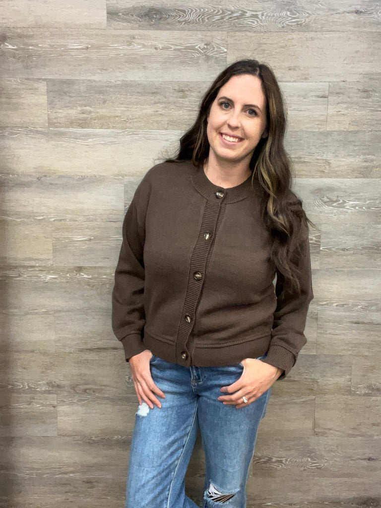 Eliza Drop Shoulder Cardigan