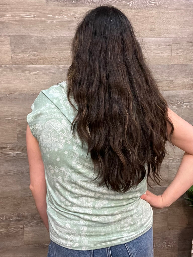 Front String Detailed Top FINAL SALE