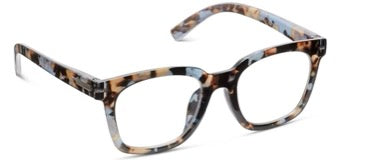 * Peepers To The Max Blue Light Reading Glasses - Blue Quartz