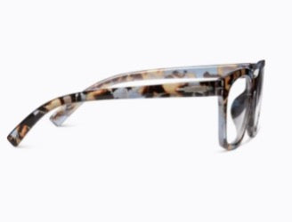 * Peepers To The Max Blue Light Reading Glasses - Blue Quartz