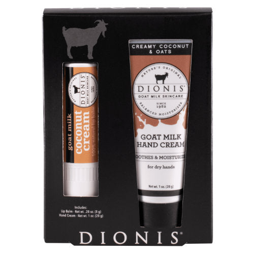 Dionis Coconut Lip & Hand Gift Set