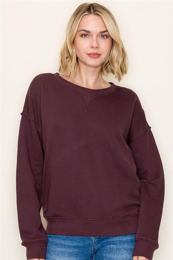 Oversized Pullover Sweatshirt