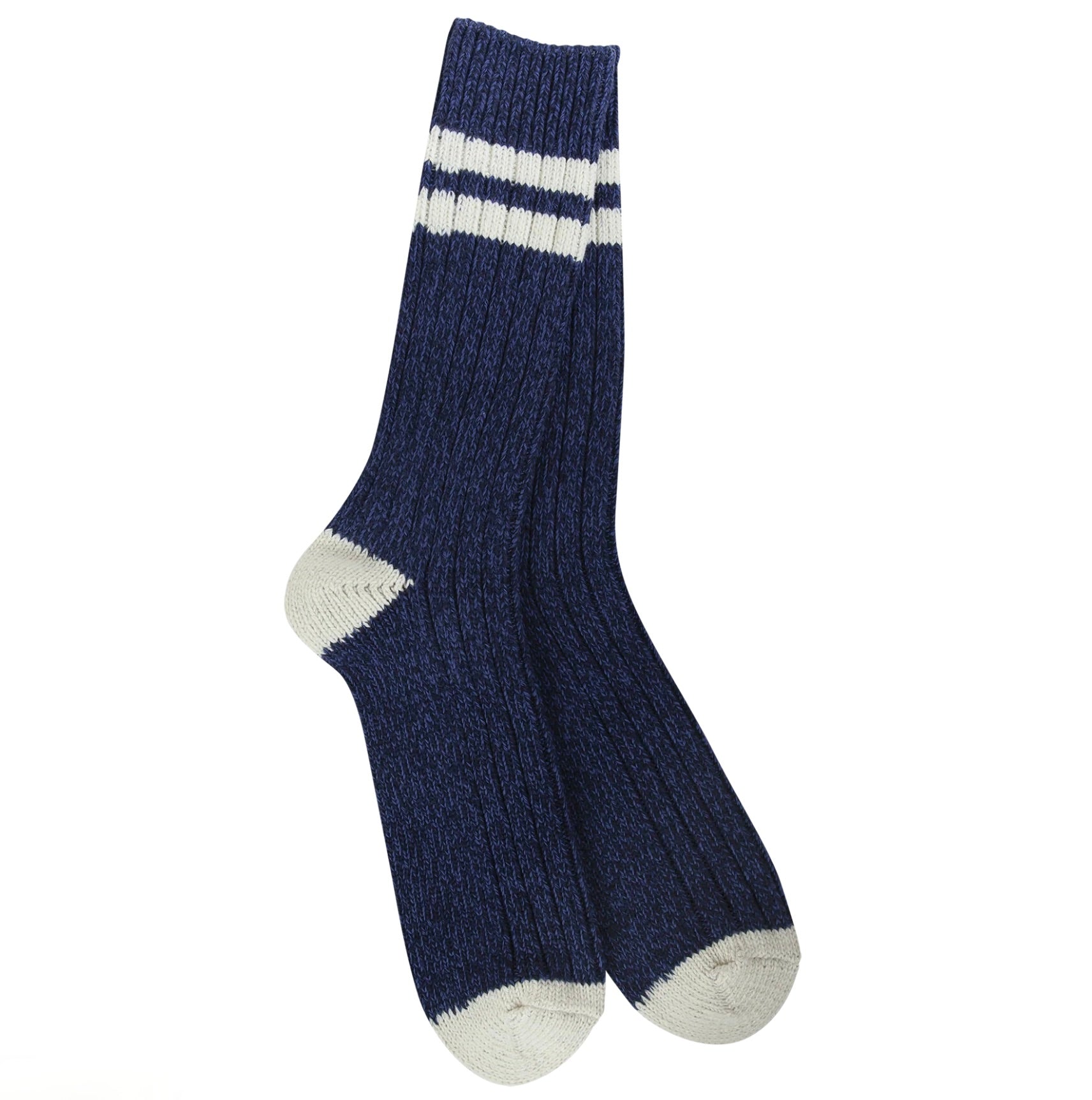 1902 Metro Cotton Ragg Crew Socks Navy