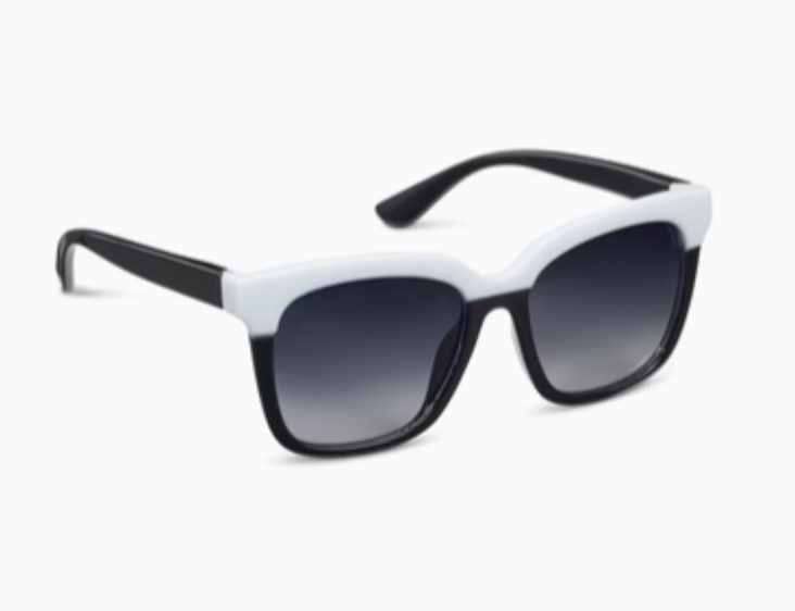 Peepers Frenchy Bifocal Sunglasses - Black/White