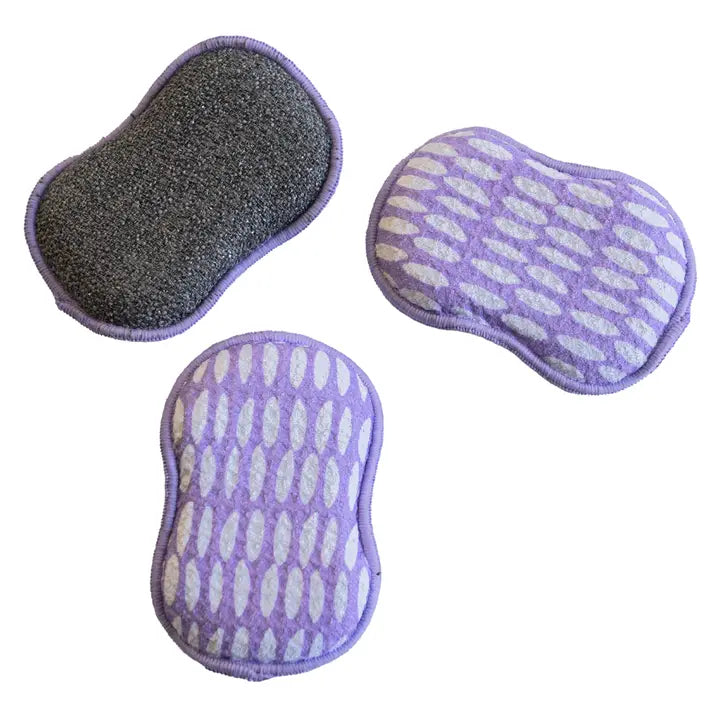 RE:usable Sponge Set of 3 - Beans Design