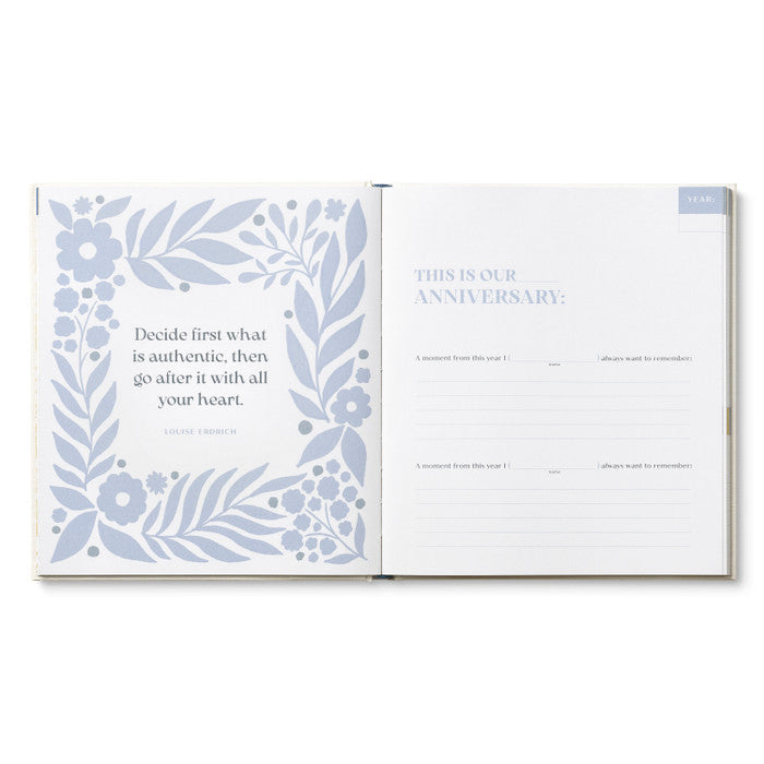 The Story Of Us Anniversary Keepsake Book