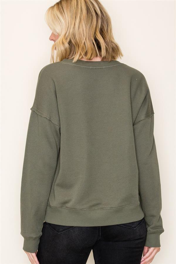 Oversized Pullover Sweatshirt