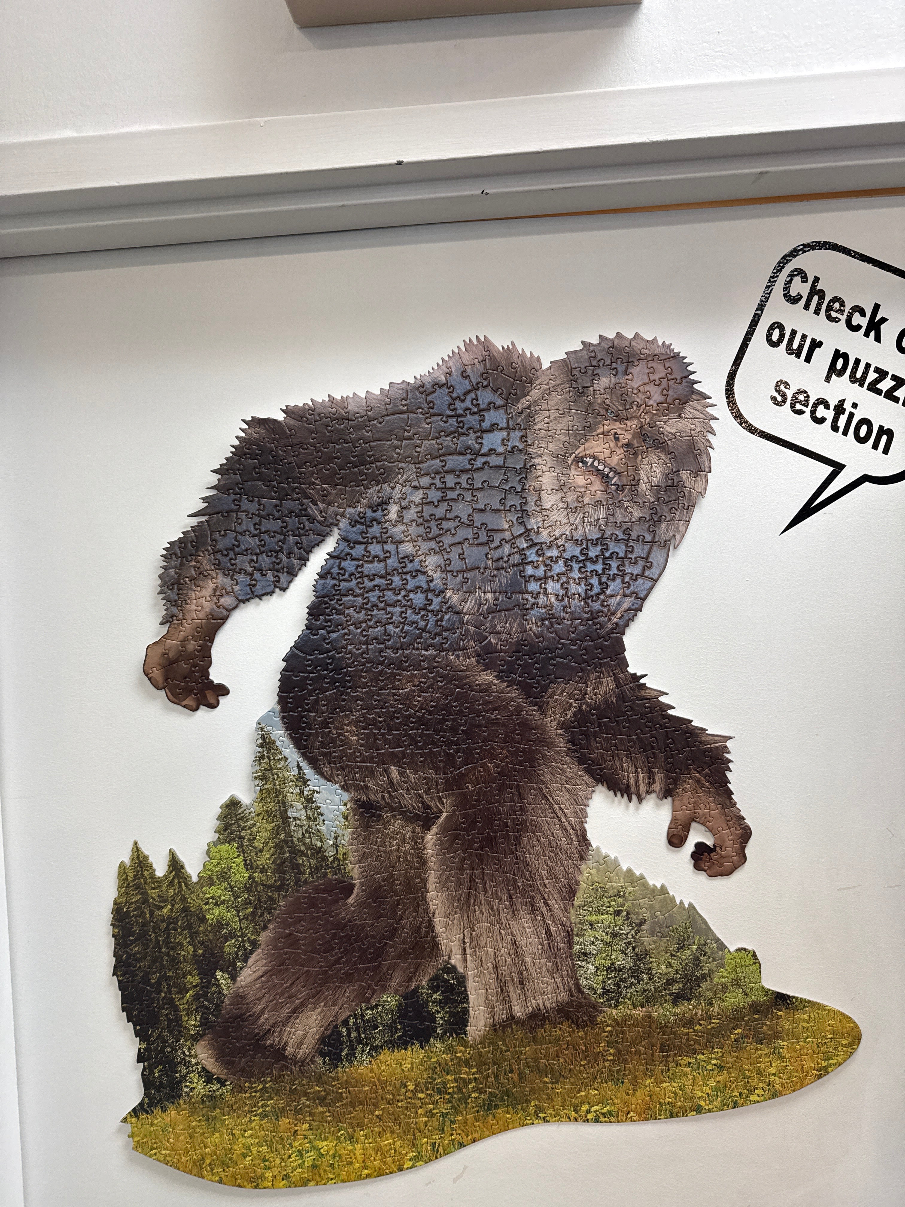 I Am Sasquatch 1000 Piece Puzzle