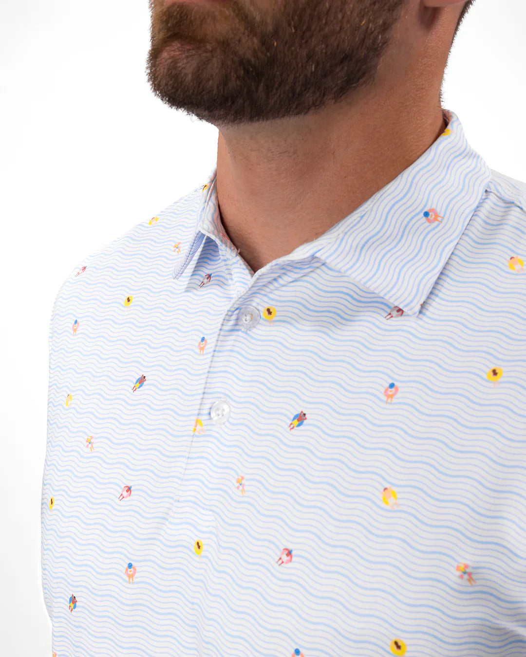 Waggle Floater Men's Polo