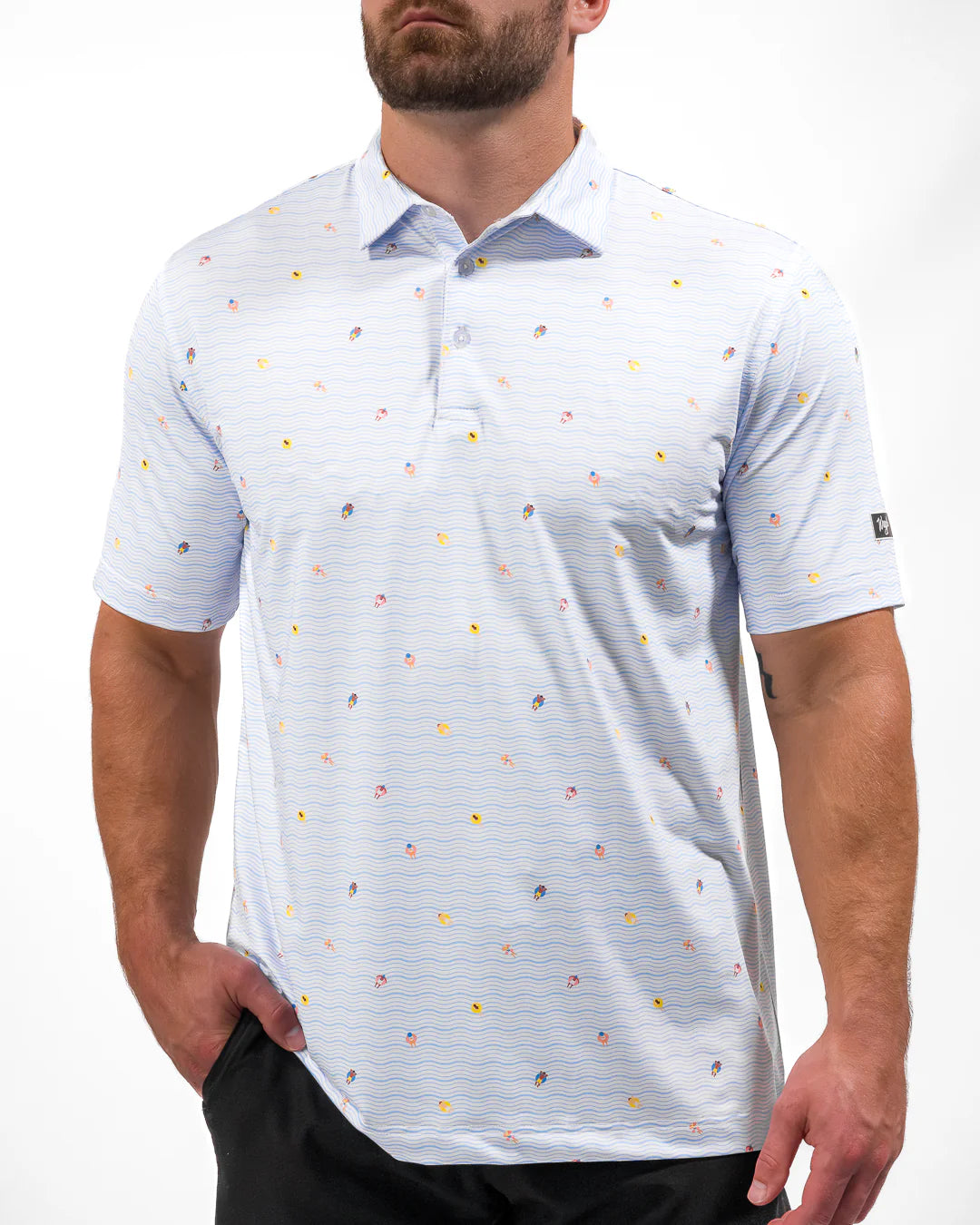 Waggle Floater Men's Polo