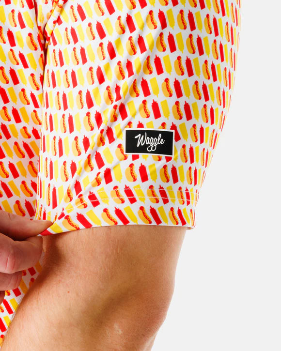 Waggle Glizzy Men's Polo