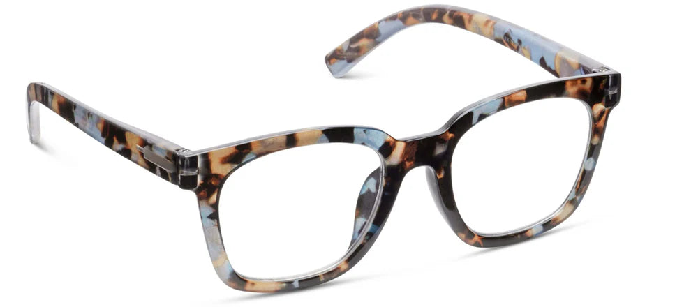 * Peepers To The Max Blue Light Reading Glasses - Blue Quartz