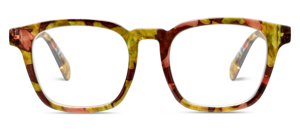 Peepers Latte Blue Light Reading Glasses – Earth Quartz Ombre