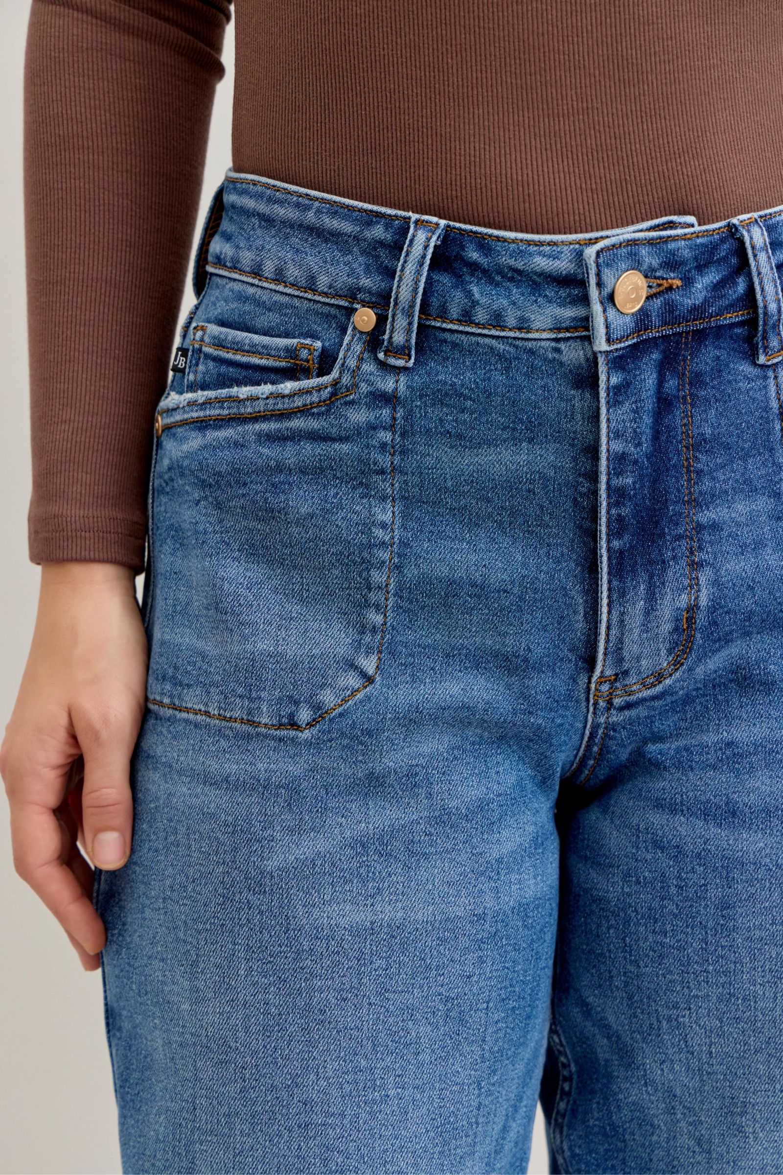 Judy Blue High Waist Soft Barrel Jeans