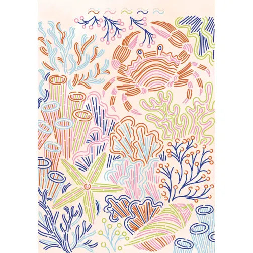 FlowArt Trace By Line Tropical Paradise