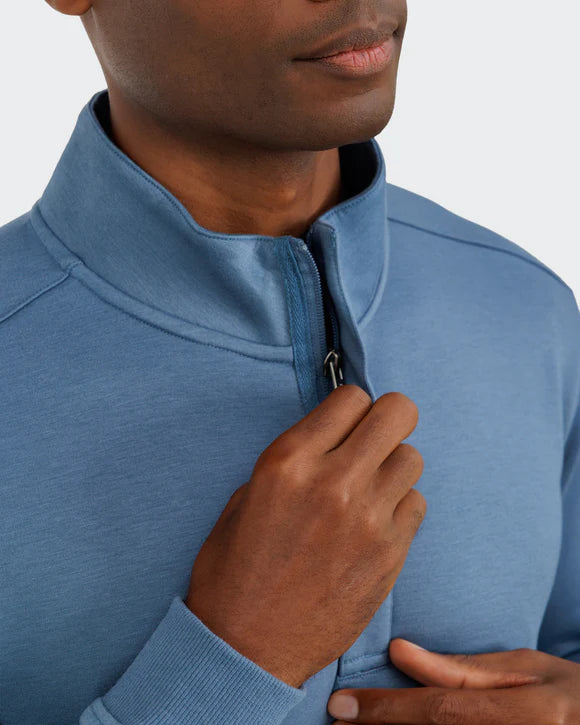 Sunday Men's Quarter Zip - Lake