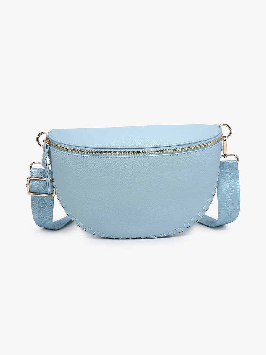Janae Whipstitch Crossbody Sling Bag
