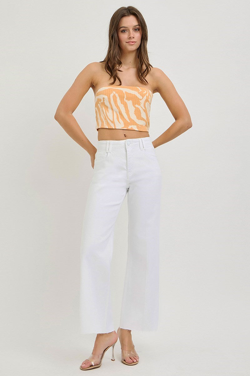 Risen High Rise Ankle Wide Pants