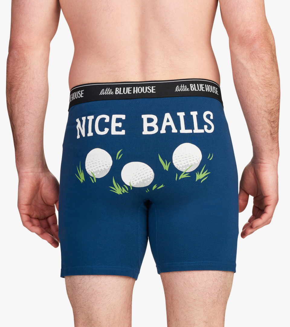 Nice Golf Balls Men's Boxer Brief