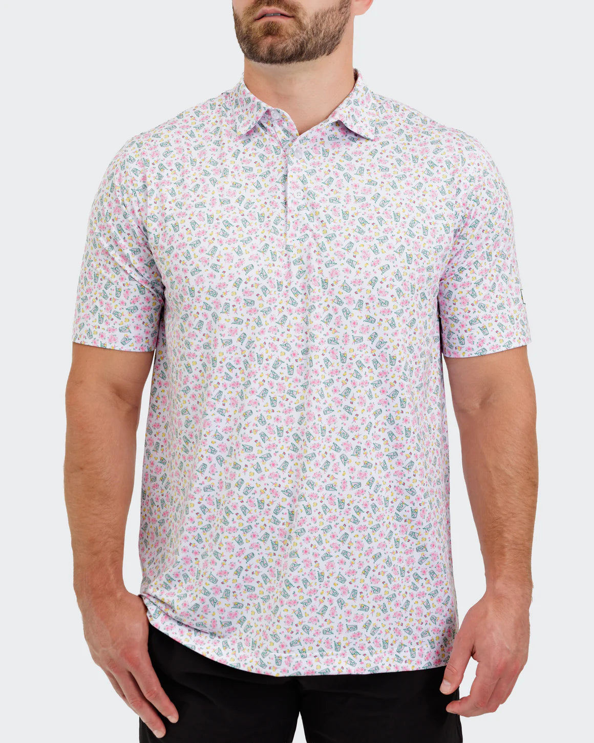 Waggle The Signature Mens Polo - Azalea Collection