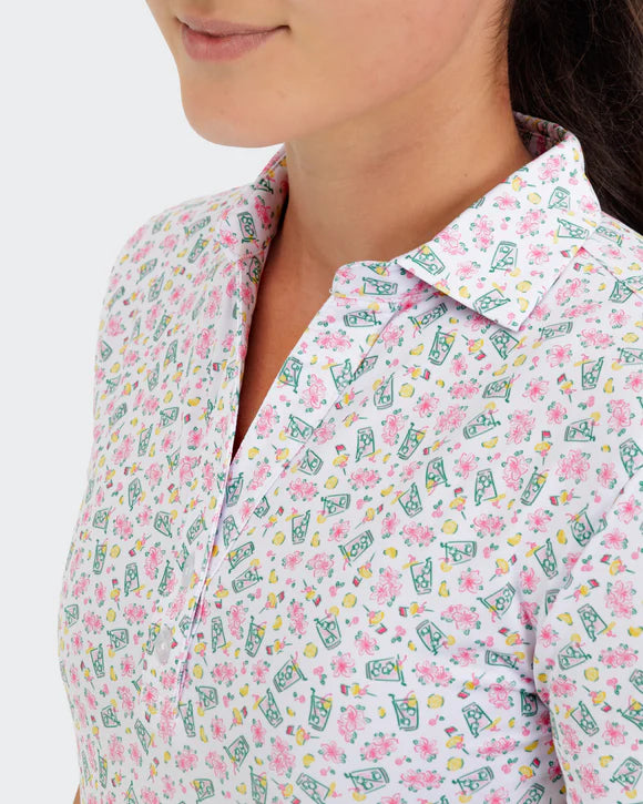Waggle The Signature Women's Polo - Azalea Collection