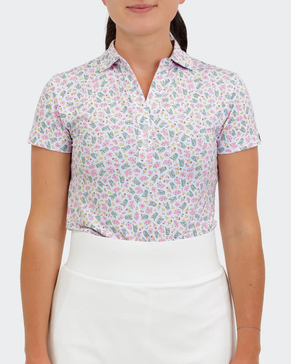 Waggle The Signature Women's Polo - Azalea Collection