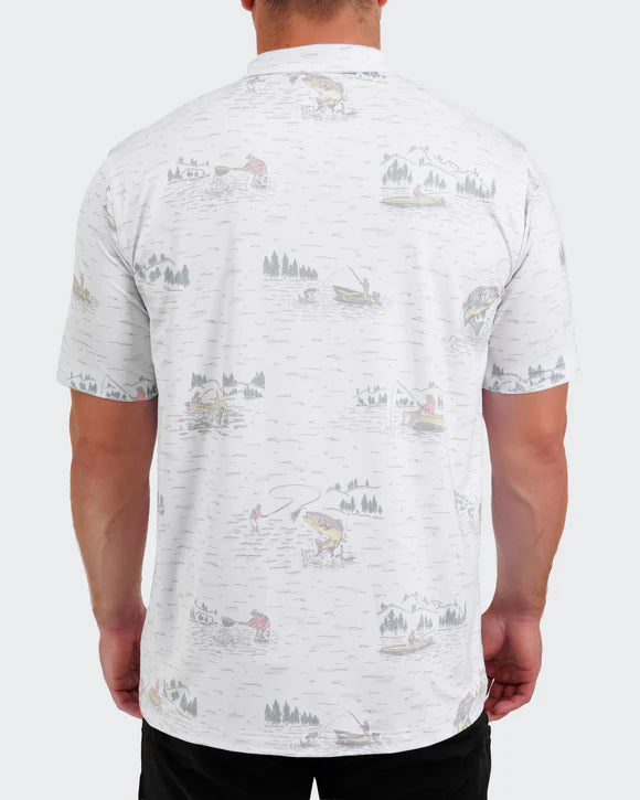 Waggle Tight Lines Men's Polo