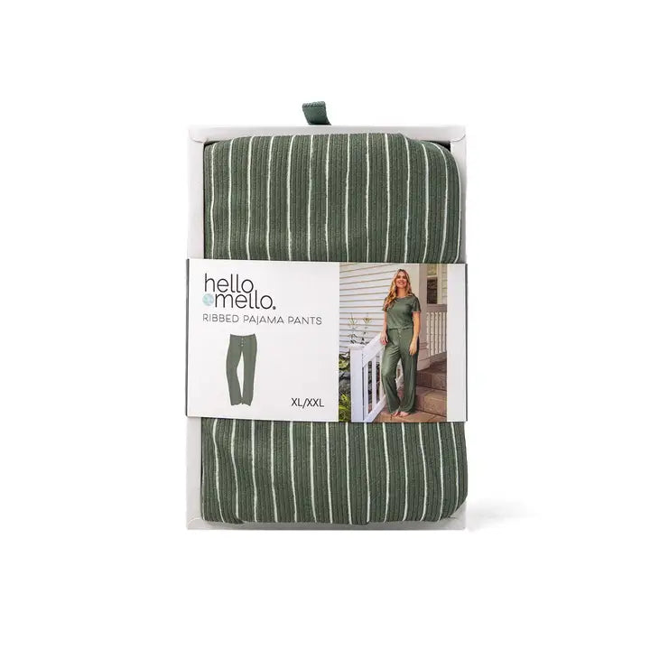 Hello Mello Under Covers Ribbed Pajama Bottoms