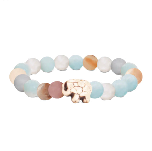 The Expedition Elephant Bracelet Sky Stone (Track an Elephant)